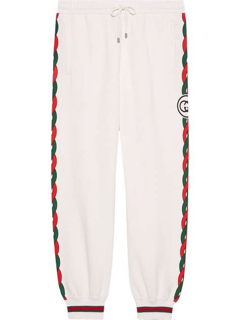 gucci track pants green and red|Gucci track pants women's.